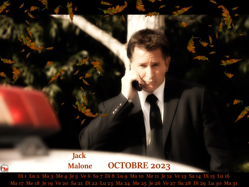 Jack Malone pour FBI Portés Disparus calendrier d'octobre 2023